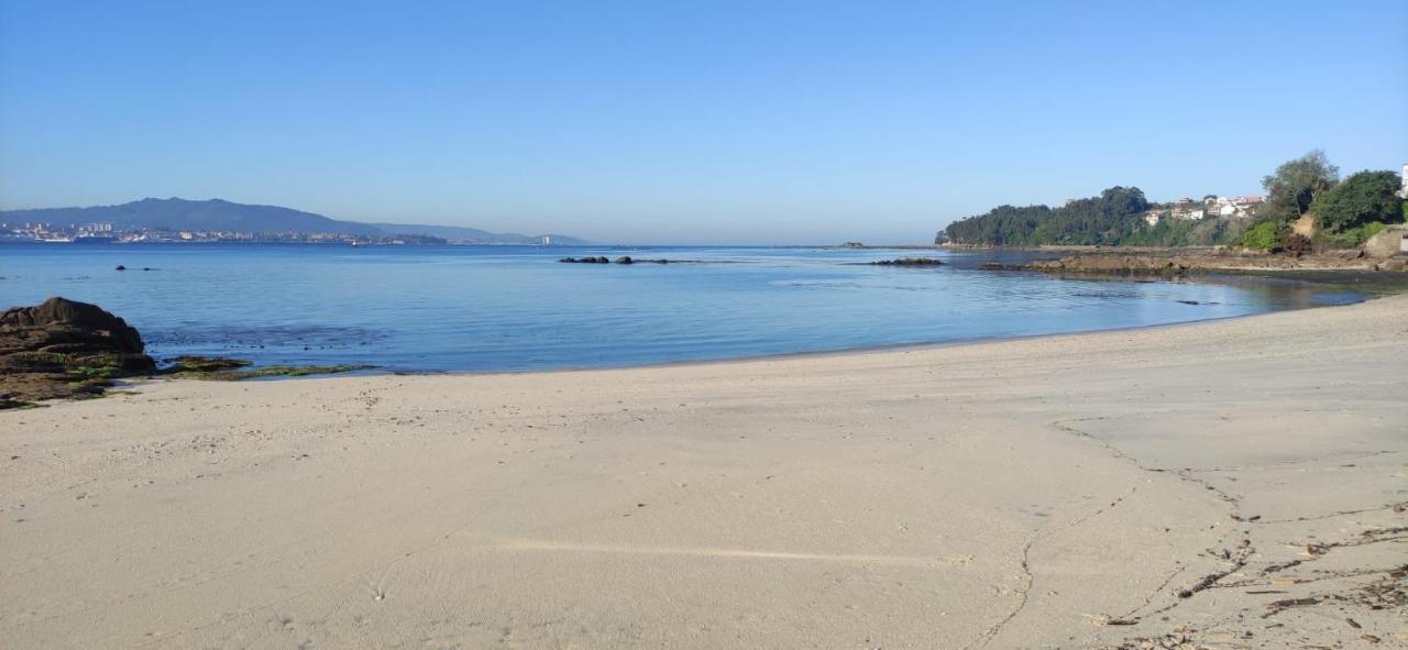 Apartamento Playa A Xunqueira, A 15 Min Vigo Moaña Extérieur photo