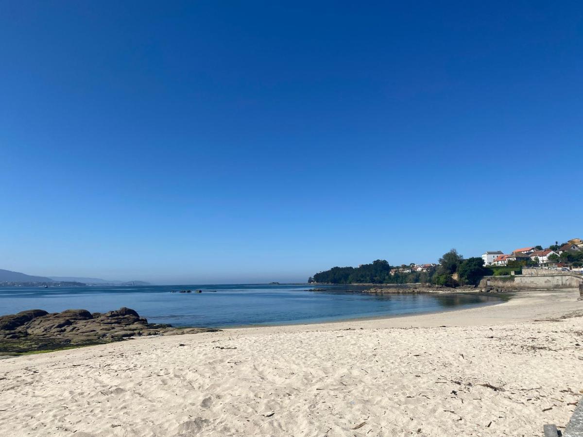 Apartamento Playa A Xunqueira, A 15 Min Vigo Moaña Extérieur photo